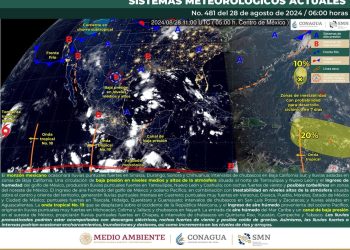 Se prevén tormentas en la Sierra Sur y Mixteca para este miércoles