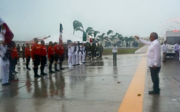 Presidente inaugura Sector Naval en Nayarit; representa la contribución de marinos al desarrollo del pueblo de México, afirma