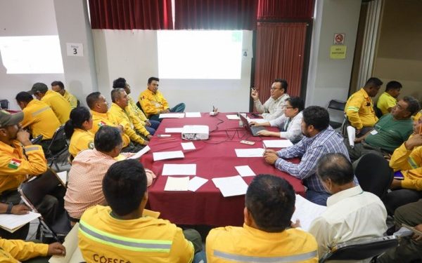 En Oaxaca se trabaja con comunidades forestales para construir su Programa Estatal de Manejo del Fuego