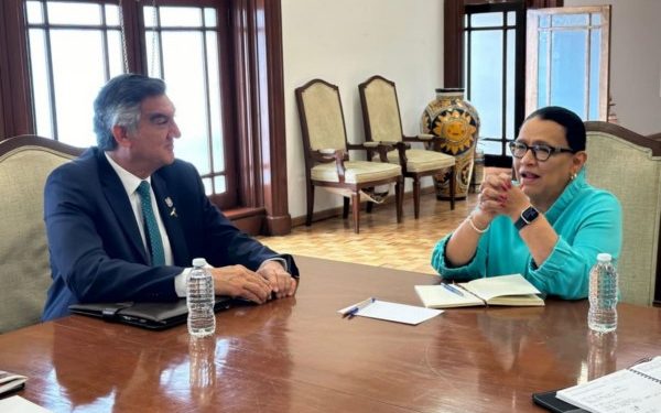 Fortalecer programas federales y seguridad en Tamaulipas, acuerda Américo con Rosa Icela y García Harfuch