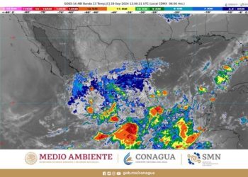Continuarán las lluvias de intensidad variable en la mayor parte de Oaxaca