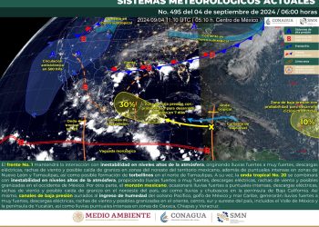 Pronostican tormentas para Oaxaca durante la tarde-noche de este miércoles