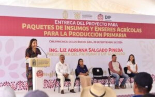 Beneficia la gobernadora Evelyn Salgado a trabajadores del campo con insumos y enseres agrícolas para la producción primaria