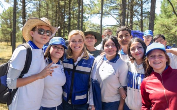 Impulsa Maru Campos la reforestación y el desarrollo sustentable en beneficio de 10 mil habitantes de la Sierra Tarahumara