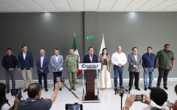 Coahuila seguro y en orden: Manolo Jiménez