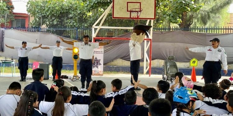 Con programa Guardianes Viales promueven movilidad segura en escuelas