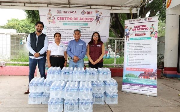 Convoca DIF Oaxaca a sumarse con su donativo en apoyo a las personas afectadas por el huracán “John”