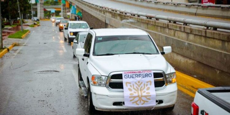 Despliega Evelyn Salgado toda la fuerza operativa del estado en la Costa Chica tras el paso del Huracán John
