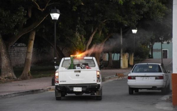 Fumigación continua de la SSY para prevenir dengue, zika y chikungunya