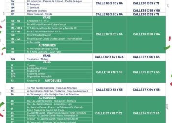 Garantizado transporte público durante los festejos patrios.