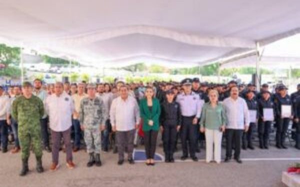 Cumple Evelyn Salgado con la profesionalización de la Policía Estatal de Guerrero