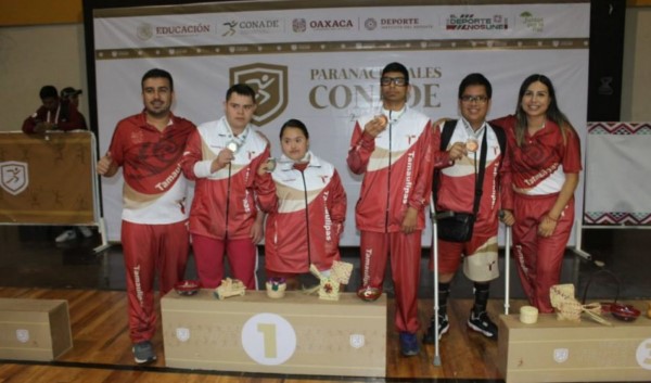 Medallas históricas para Tamaulipas en el inicio de los Paranacionales CONADE 2024