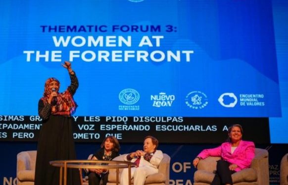 Participa Martha Herrera en la Cumbre Mundial Premios Nobel por la Paz