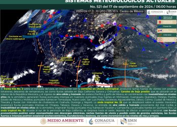 Onda tropical número 23 dejará lluvias en diferentes puntos de Oaxaca