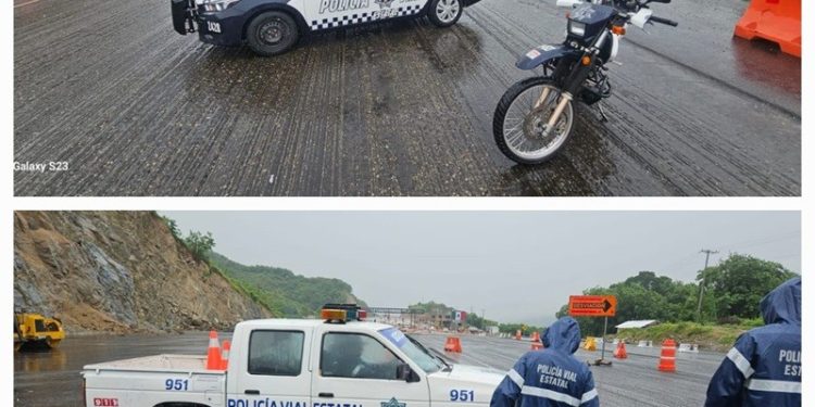 Reportan vialidades afectadas en la Costa por las constantes lluvias