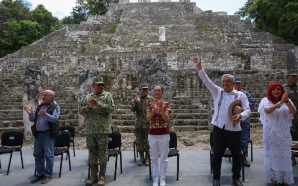 Presidente inaugura Museo de Sitio de Calakmul en Campeche