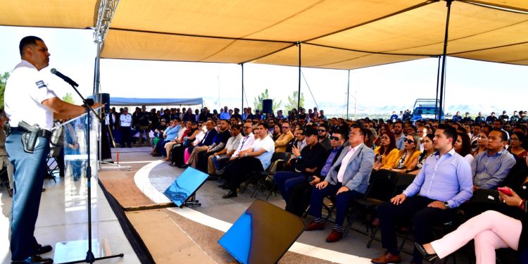 Rinde Gilberto Loya informe de resultados a miembros de la Secretaría de Seguridad Pública