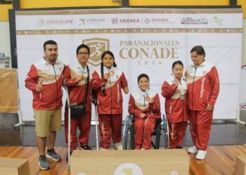 Suman medallas atletas tamaulipecos en Paranacionales CONADE 2024