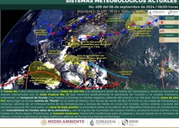 Este viernes continúa alta probabilidad de lluvias y tormentas para Oaxaca