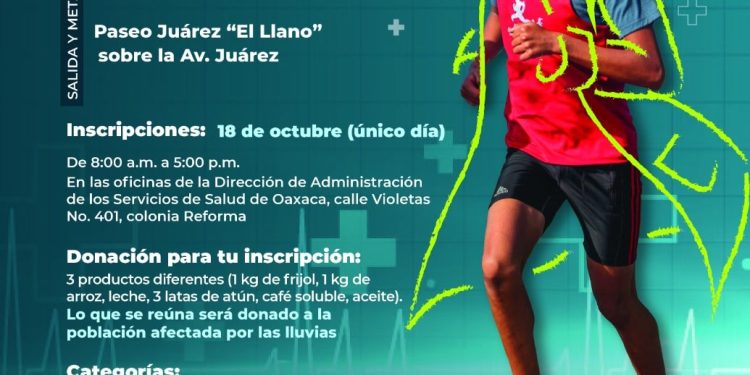 Con carrera atlética conmemorará SSO Día de la y el Médico