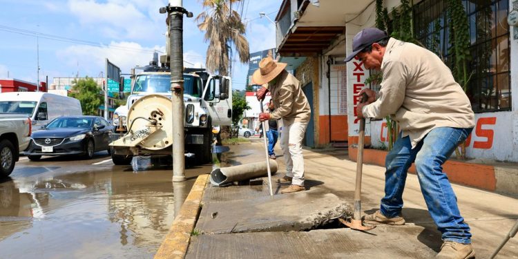 Mantiene Soapa brigada de atención inmediata ante lluvias constantes