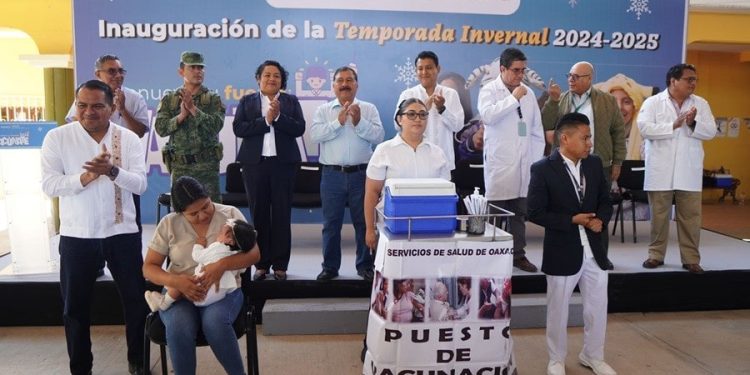 Arranca SSO campaña de vacunación temporada invernal 2024-2025 en Rojas de Cuauhtémoc