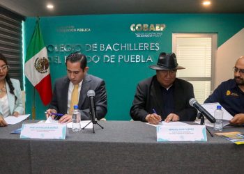 Coadyuva COBAEP con Tecnológico de Ciudad Serdán para fortalecer formación académica