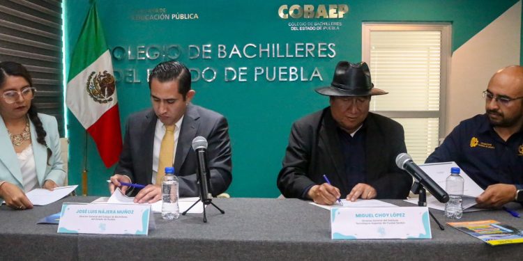 Coadyuva COBAEP con Tecnológico de Ciudad Serdán para fortalecer formación académica