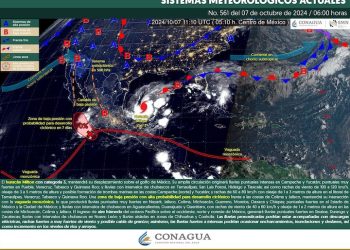 Continuarán las lluvias de intensidad variable en territorio oaxaqueño para este lunes