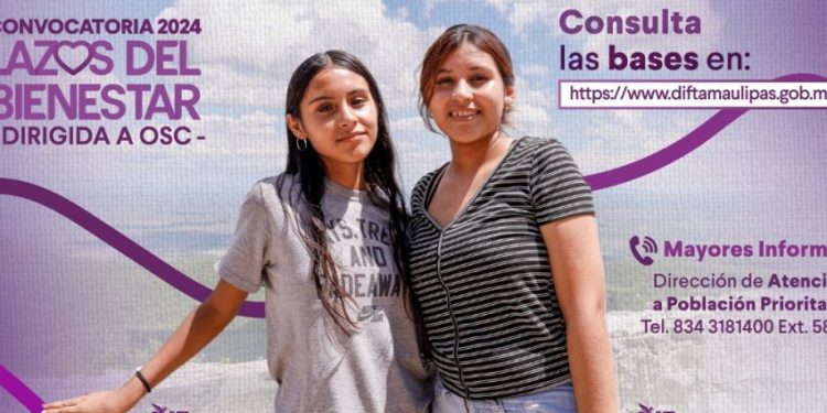 Convoca DIF Tamaulipas a presentar iniciativas para el programa Lazos del Bienestar