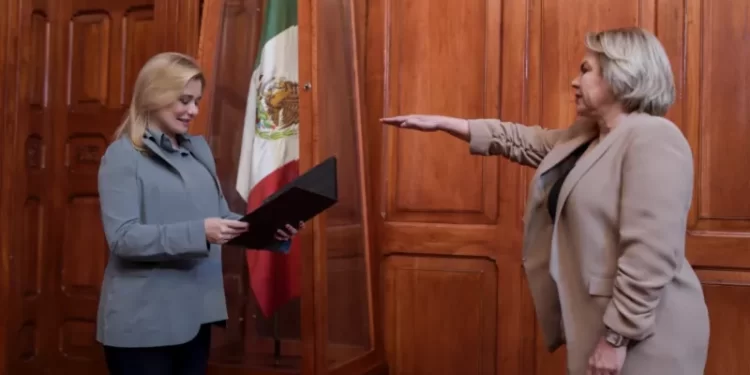 Designa Maru Campos a Adriana Terrazas como representante del Gobierno del Estado en la Ciudad de México
