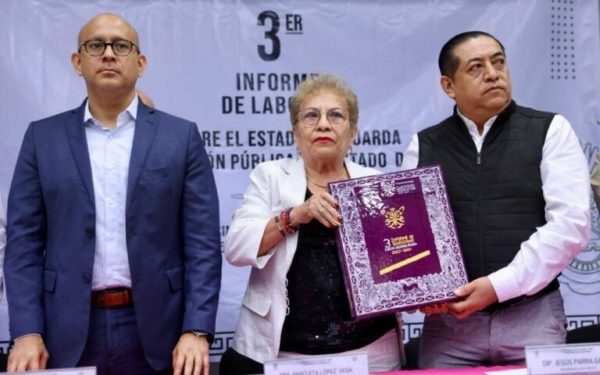 La gobernadora Evelyn Salgado entregó su Tercer Informe de Gobierno al Congreso de Guerrero