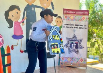 Fortalecen en la niñez capacitación para promover la cultura vial en Oaxaca