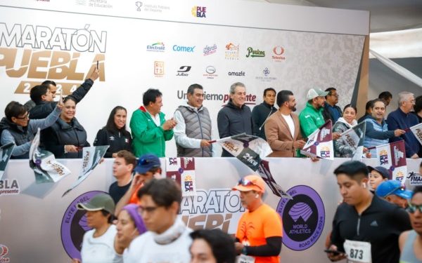 Gracias al impulso del gobierno de Sergio Salomón, “Maratón Puebla” obtiene certificación internacional «Élite 2024»