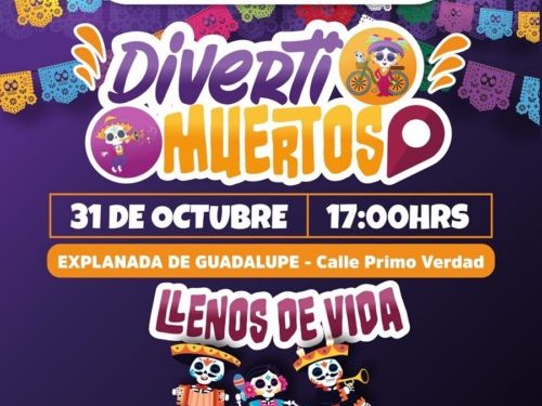 Invita DIF Oaxaca a la Diverti Muertos 2024