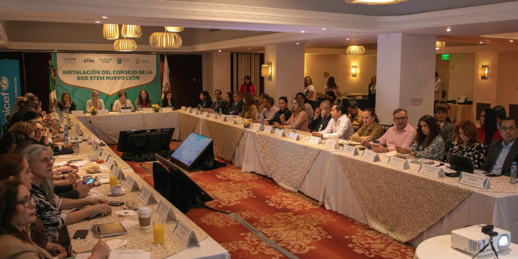 La Secretaría de Educación y UNICEF México instalan Consejo de la Red STEM Nuevo León