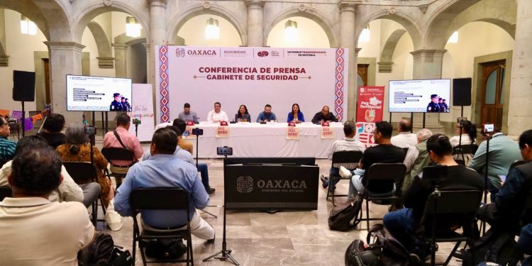 Mantiene SSPC trabajos para consolidar el Nuevo Pacto Social en Oaxaca