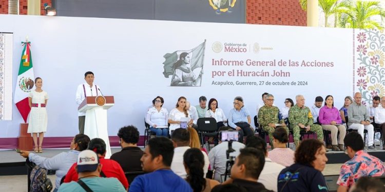 Oaxaca avanza en su recuperación tras el huracán John