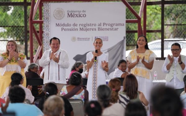 Pensión para Personas con Discapacidad ya es un hecho en Yucatán: presidenta Claudia Sheinbaum