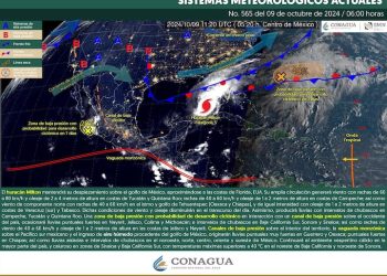 Prevén aguaceros de corta duración para la tarde de este miércoles en Oaxa