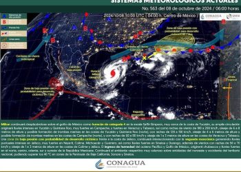 Se prevén tormentas locales fuertes para este martes en Oaxaca