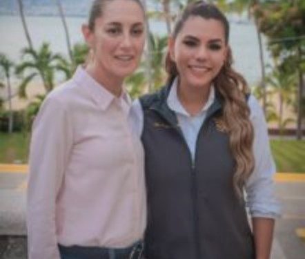 Se reúnen por segunda ocasión la gobernadora Evelyn Salgado y la presidenta de México, Claudia Sheinbaum, para evaluar afectaciones por John