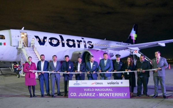 Inicia operaciones vuelo directo Monterrey-Ciudad Juárez