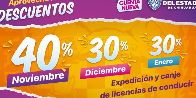 Arranca programa de descuentos “Borrón y cuenta nueva”