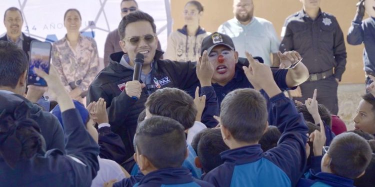 Beneficia Jornada por la Paz a 140 estudiantes, en Trancoso