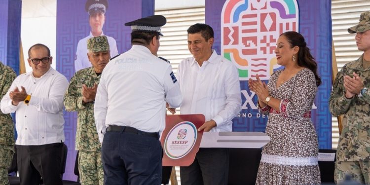 Como nunca antes, respalda Gobierno de Oaxaca a las corporaciones de seguridad