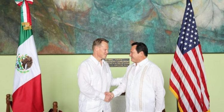 Embajada de EE.UU. y Gobierno de Yucatán consolidan cooperación estratégica
