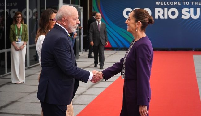 En G20, presidenta Claudia Sheinbaum propone destinar 1% del gasto militar a programa de reforestación más grande de la historia