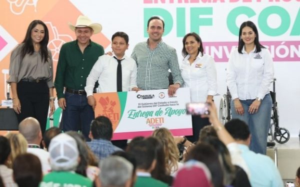 Hemos beneficiado a miles de familias coahuilenses con los programas del DIF: Manolo