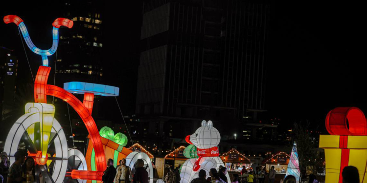 Inauguración de Luztopía: Navidad Mexicana, el Festival de Luces más grande de México